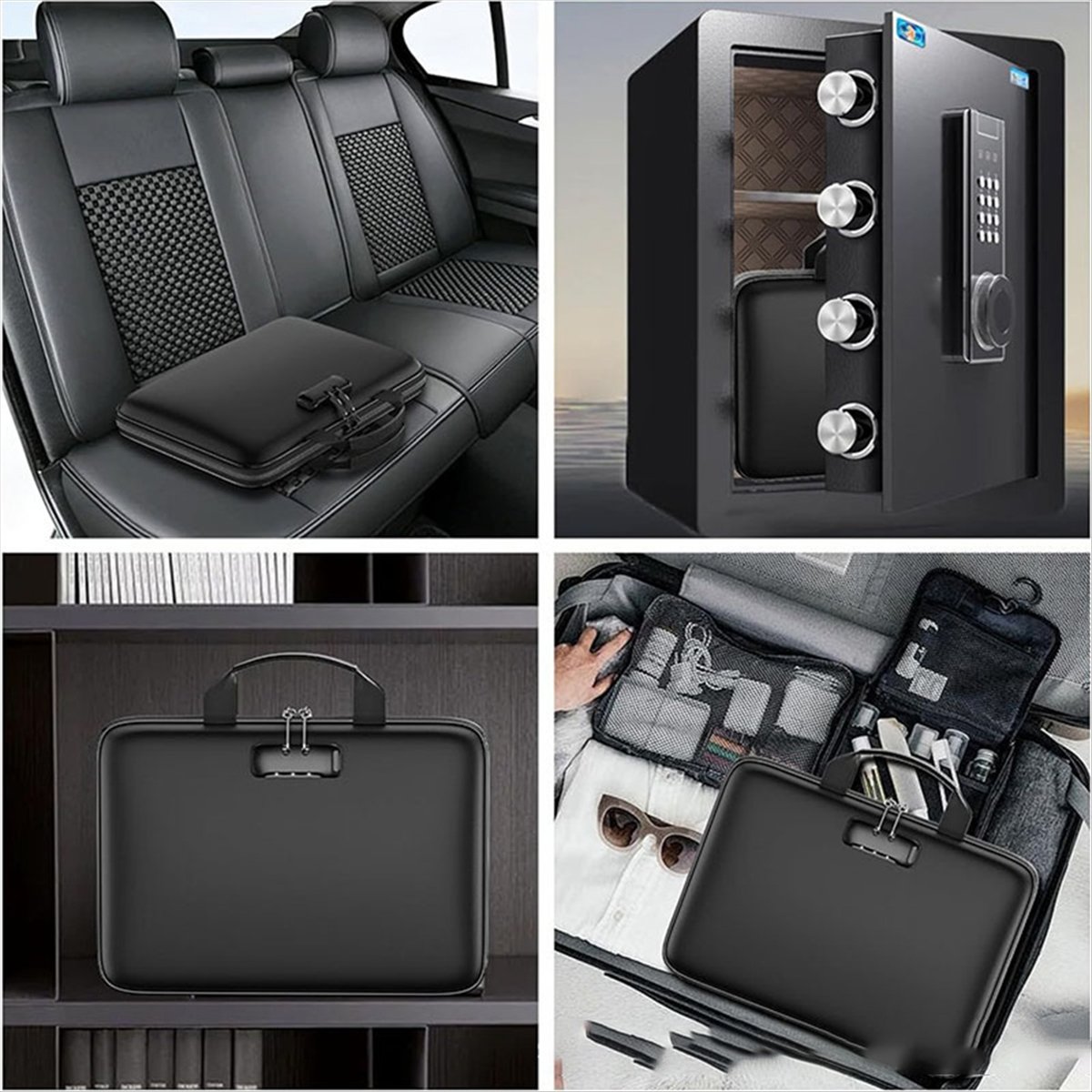 Fireproof Document Organizer B - Fire Safe Document บทวิจารณ์และราคา