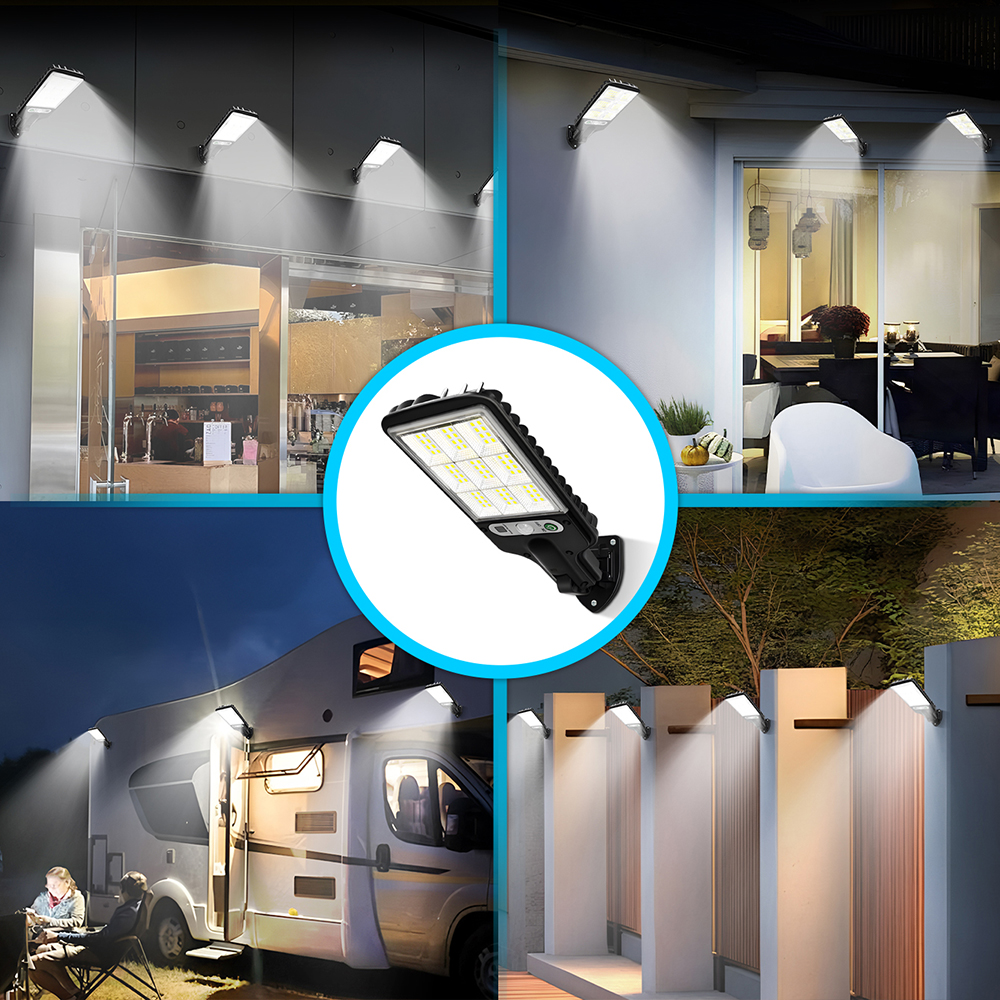 1/8pc Solar Outdoor Floodlight - Power Outage Light บทวิจารณ์และราคา