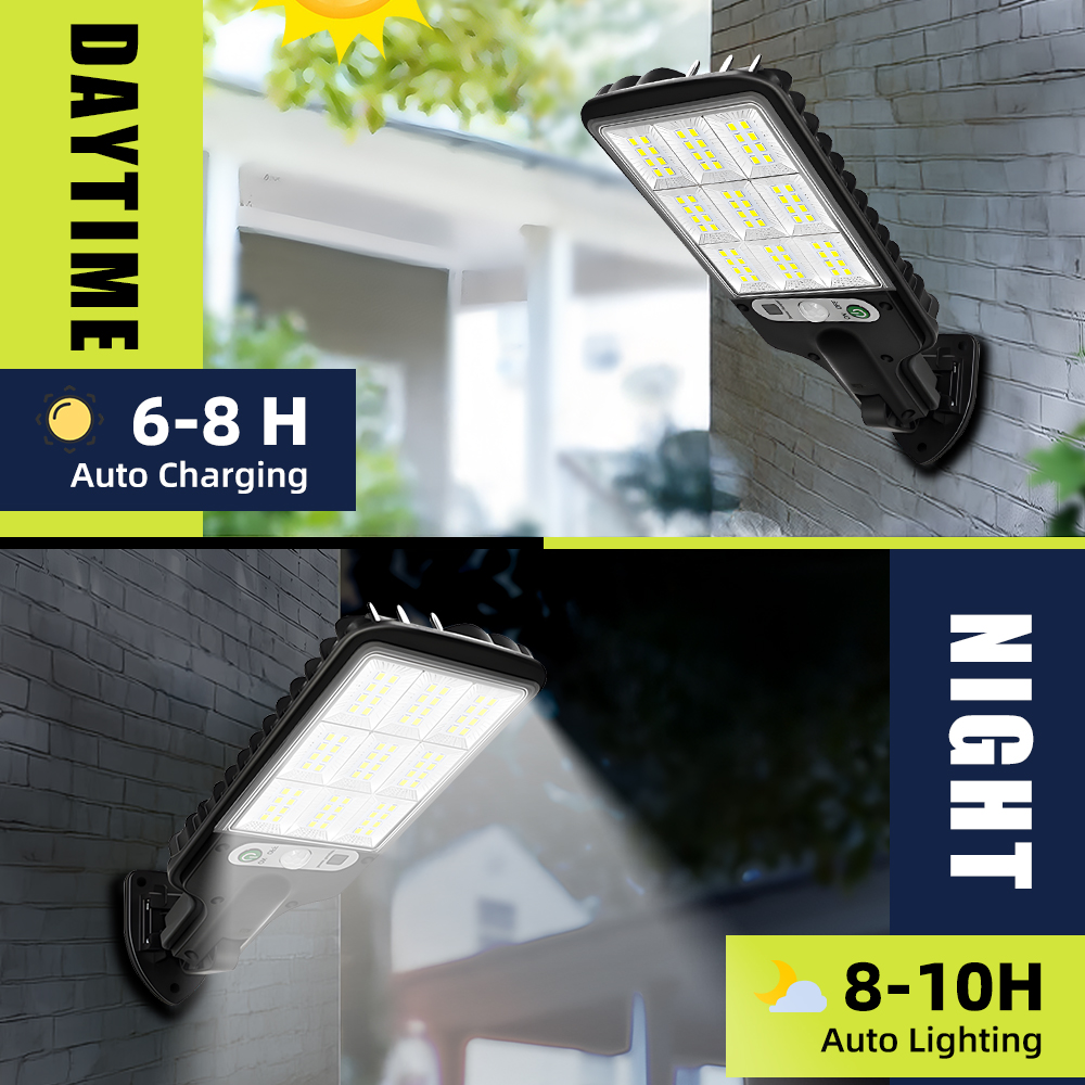 1/8pc Solar Outdoor Floodlight - Power Outage Light บทวิจารณ์และราคา
