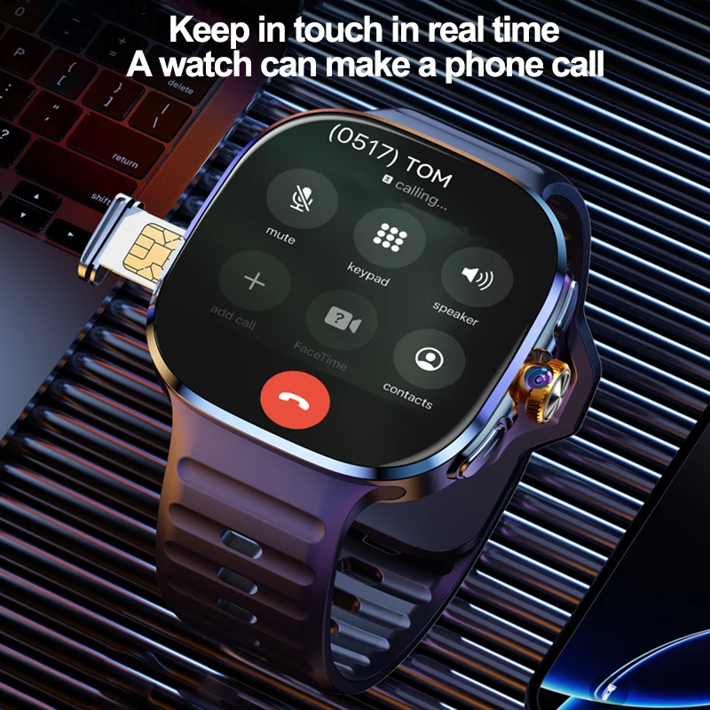 New Large Screen Smartwatch 4G - Window Lock Bar บทวิจารณ์และราคา