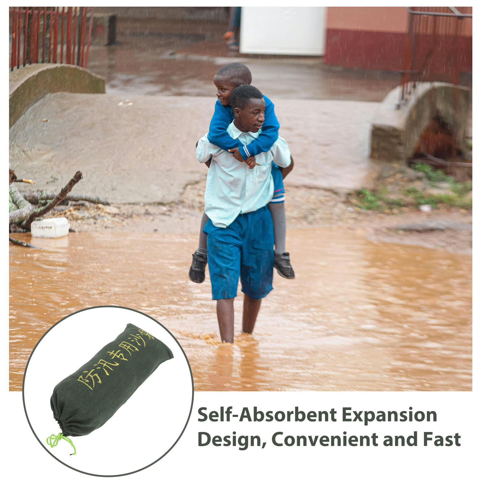 2Pcs Flood Control Absorbent S - Flood Barrier Bag บทวิจารณ์และราคา