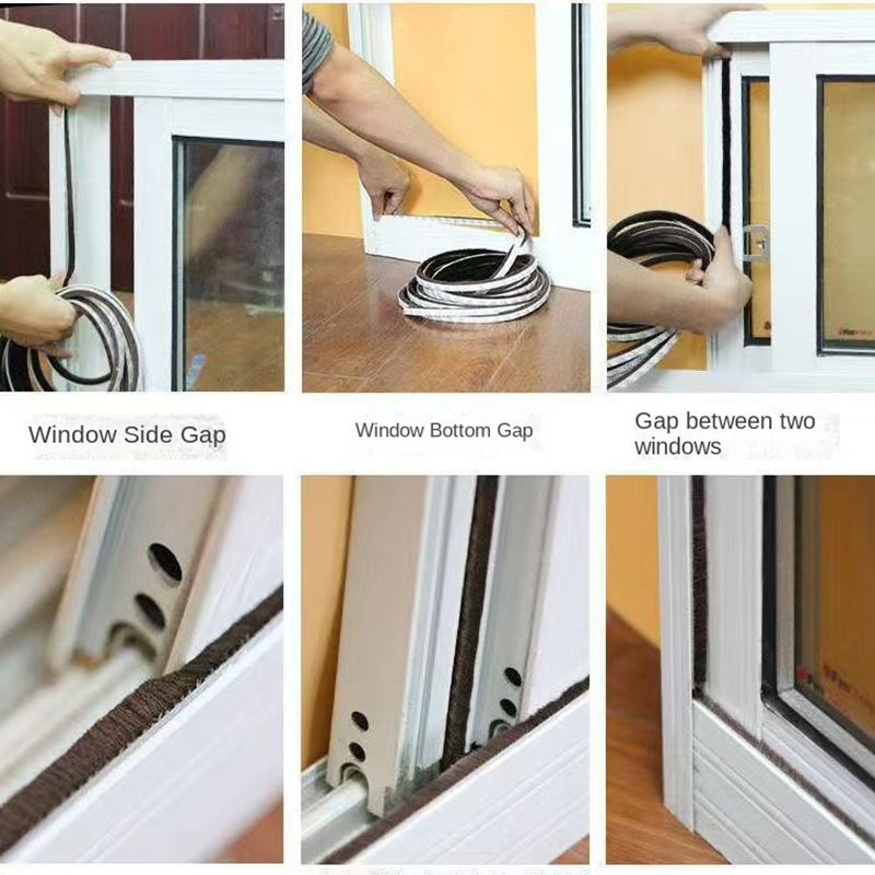 Upgraded Self-adhesive Wool St - Window Lock Bar บทวิจารณ์และราคา