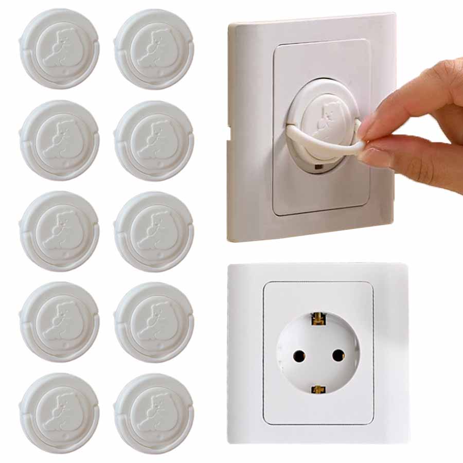 5/10pcs Baby Electrical Safety - Outlet Cover Baby บทวิจารณ์และราคา