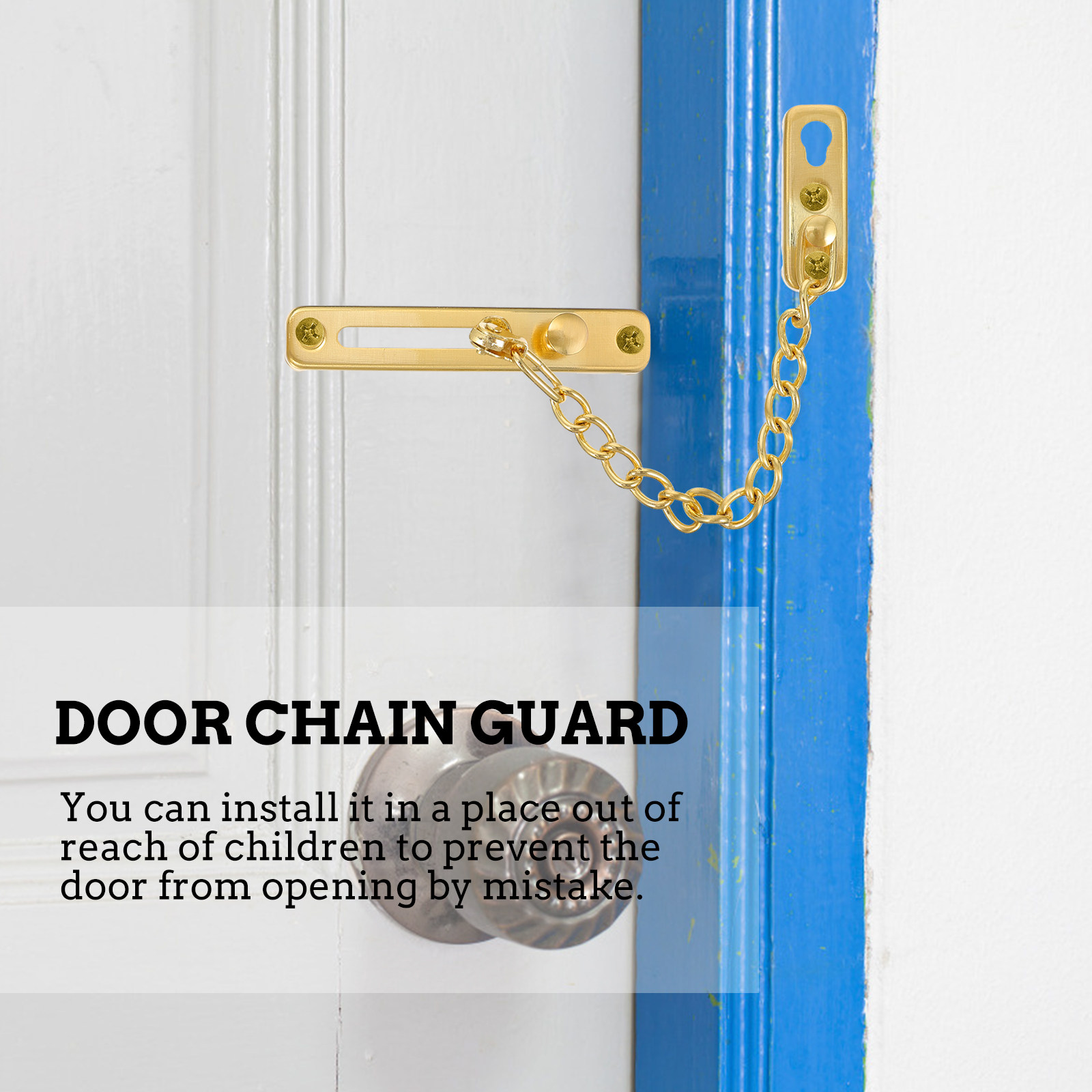 1Set Heavy Duty Stainless Stee - Security Chain Door บทวิจารณ์และราคา